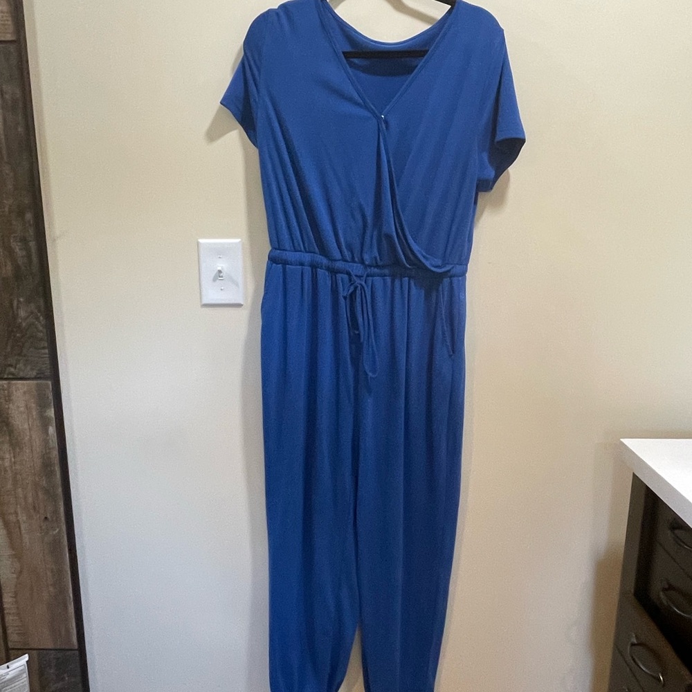 Chic Blue Women's Jumpsuit